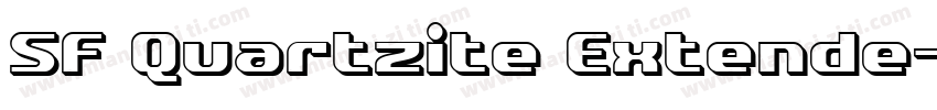 SF Quartzite Extende字体转换